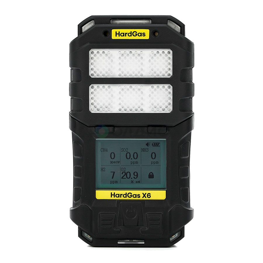 HardGas X6 (CH4, O2, CO, NO2, CO2) Газоанализатор портативный многоканальный
